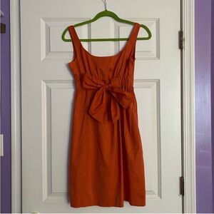 Diane Von Furstenberg "Darly" Empire Waist Bow Tie Dress